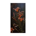 Trademark Fine Art Wilhelm Goebel 'Yellowthroat And Daylilies' Canvas Art, 12x24 ALI33869-C1224GG